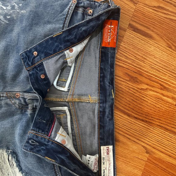 Evisu x Mrdr Bravado Denim Jeans - Picture 1 of 4